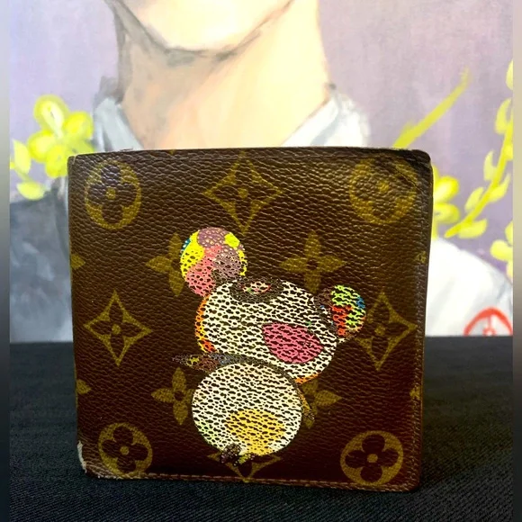 Louis Vuitton Bags Louis Vuitton X Takashi Murakami Monogram Panda Bifold Wallet 925 On Grailed Poshmark